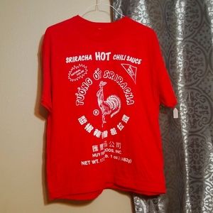 XL Tuong of Sriracha  GrsphicTShirt Red Pre Owened $55
